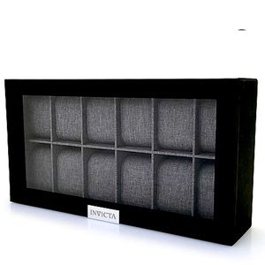 Brand New Invicta 12 Slot Watch Box!!